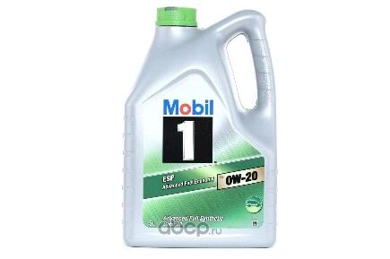 Масло моторное MOBIL 1 ESP X2 0W-20 синтетическое 5 л 153685/157784 купить 7 066 ₽