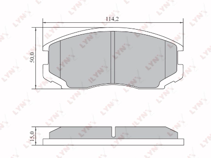 Колодки тормозные передние купить 961 ₽