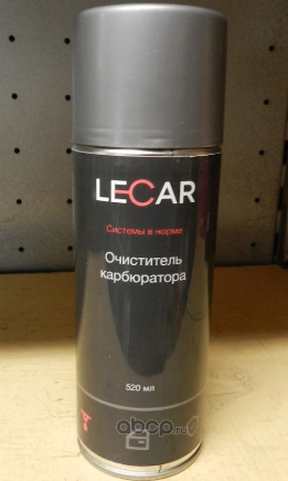 Очиститель карбюратора 520 мл. (аэрозоль) LECAR купить 249 ₽