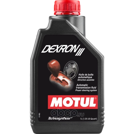 Масло трансмиссионное Motul ATF Dexron III 1 л купить 1 389 ₽