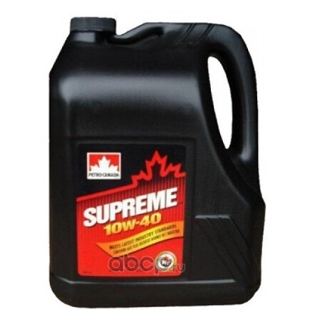 Масло моторное PETRO-CANADA Supreme 10W-40 полусинтетика 4 л купить 6 153 ₽