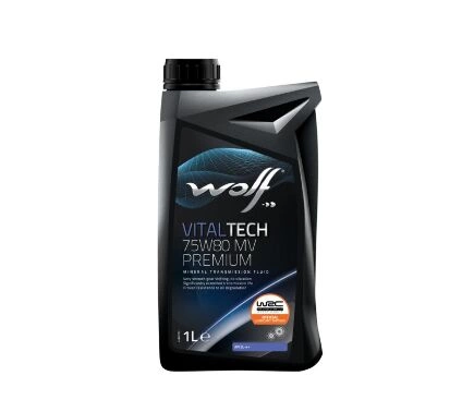 Масло трансмиссионное Wolf Oil VITALTECH 75W-80 полусинтетическое 1 л MV PREMIUM купить 2 172 ₽