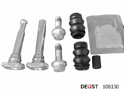 Комплект направляющих тормозного суппорта (направляющая O 12mm. суппорт Bosch). DEQST купить 236 ₽