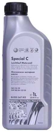 Масло моторное VAG Special C 0W-30 синтетическое 1 л купить 3 036 ₽