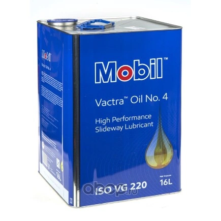 Масло для станков MOBIL Vactra Oil No.4  16 л купить 9 257 ₽