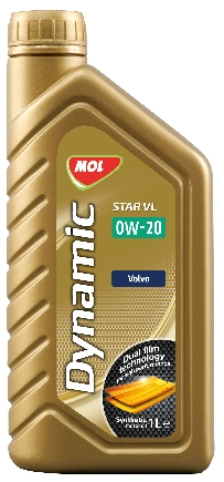 Масло моторное MOL Dynamic Star VL 0W-20 синтетическое 1 л купить 575 ₽