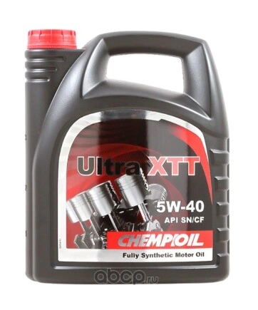 CH9701-4-E 5W-40 Ultra XTT SN/CH-4, A3/B4, 4л (синт. мотор. масло) CHEMPIOIL CHEMPIOIL купить 2 215 ₽