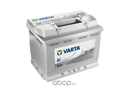 Аккумулятор VARTA Silver Dynamic 63 А/ч прямая L+ D39 242x175x190 EN610 А купить 12 955 ₽