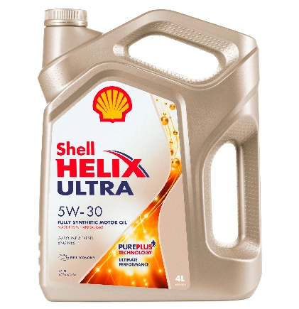 Масло моторное SHELL Helix Ultra 5W-30 синтетическое 4 л EURO купить 4 719 ₽