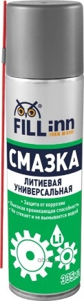 Смазка литиевая многоцелевая 335 мл FILLinn купить 303 ₽