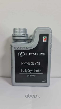 Масло моторное LEXUS (пластиковая канистра) 5W-40 1Л (синтетика) купить 1 034 ₽