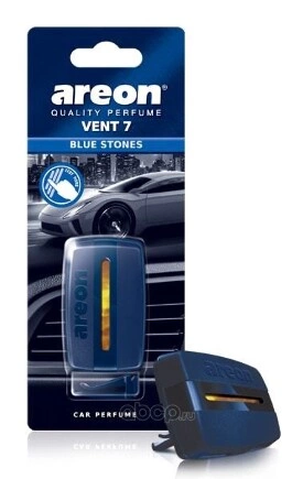 Ароматизатор Areon VENT 7 Морской камень Blue stones, 704-VE7-306 / купить 174 ₽