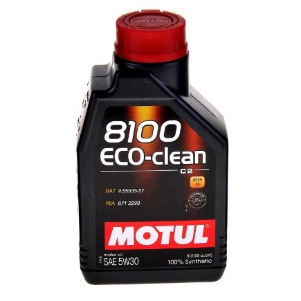 Масло моторное Motul 8100 Eco-clean SM/CF 5W-30 синтетическое 1 л купить 1 606 ₽