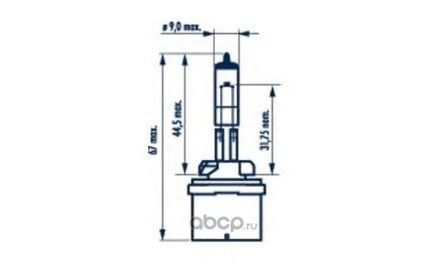 Лампа 12V H27W/1 27W NARVA 1 шт. картон купить 483 ₽