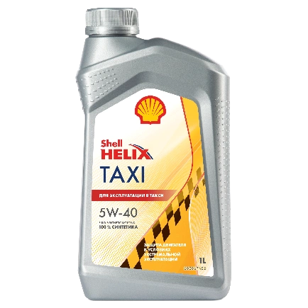 Масло моторное SHELL Helix Taxi 5W-40 синтетическое 1 л купить 1 030 ₽