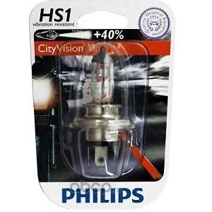 Лампа галогеновая  HS1 PX43t 12V 35/35W 1 шт. купить 1 141 ₽