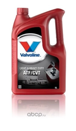 Масло трансмиссионное LIGHTHD ATF/CVT, 5л Valvoline купить 4 503 ₽