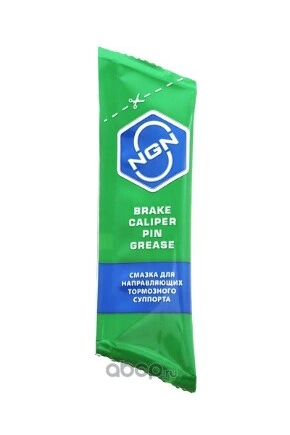 V0082 Brake Caliper Pin Grease Смазка для направляющих тормозного суппорта 5 г NGN NGN купить 104 ₽