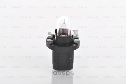 Лампа 12V 1,2W B8,5d BOSCH Pure Light 1 шт. картон черный цоколь купить 66 ₽