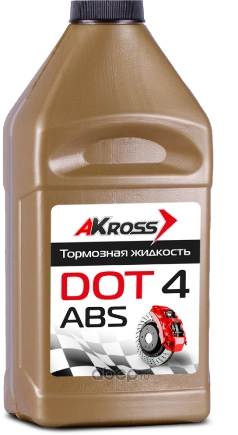 AKS0001DOT ТОРМОЗНАЯ ЖИДКОСТЬ AKROSS DOT-4 455 ГР ЗОЛОТО AKROSS купить 145 ₽