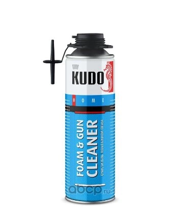 Очиститель монтажной пены HOME FOAMGUN CLEANER (650 мл) KUDO купить 237 ₽