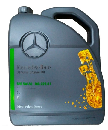 Масло моторное MERCEDES-BENZ МB 229.51 5W-30 5 л купить 10 202 ₽