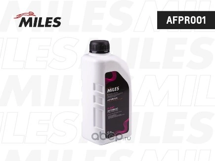 Антифриз MILES готовый 1кг P-OAT (фосфатно-лобридный) фиолетовый MILES купить 224 ₽