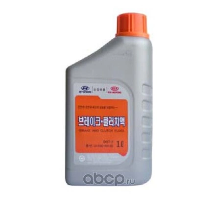 Жидкость тормозная HYUNDAI/KIA Brake Fluid DOT3 1 л купить 1 085 ₽