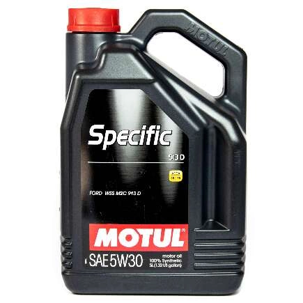 Масло моторное Motul Specific 913C/D Ford 5W-30 синтетическое 5 л купить 7 815 ₽