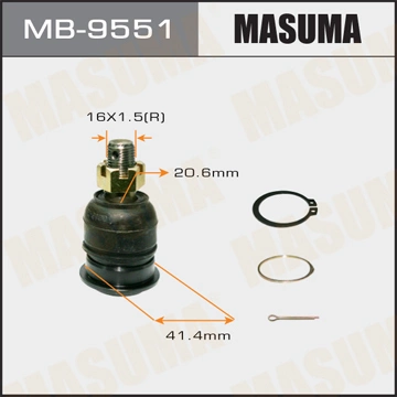 Шаровая опора MASUMA   front low ELGRAND/ E51 RH/LH купить 1 056 ₽