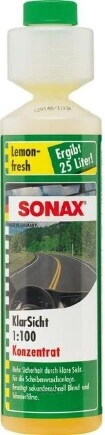 Жидкость омывателя летняя SONAX Чистый обзор концентрат 0,25 л купить 652 ₽