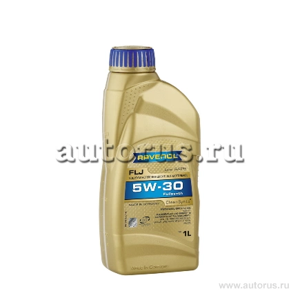 Масло моторное Ravenol 5W-30 синтетика 1 л купить 1 558 ₽