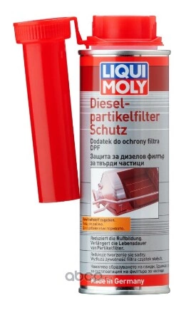 Присадка д/очистки саж.фильтра Diesel Partikelfilter Schutz (0,25л) LIQUI MOLY купить 788 ₽