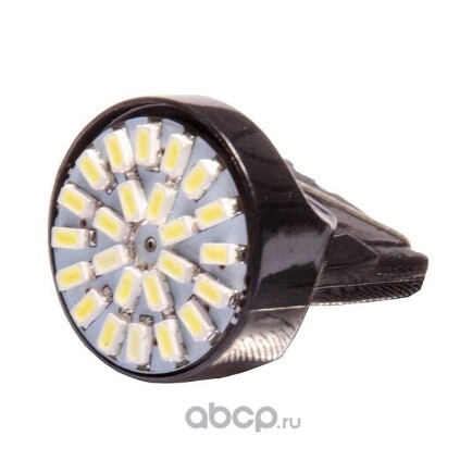 Лампа светодиодная  T20 W3x16q 12V 5W 1 шт. купить 52 ₽