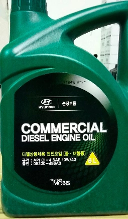 Масло моторное HYUNDAI/KIA Commercial diesel engine oil 10W-40 полусинтетическое 6 л купить 4 979 ₽