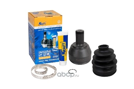 ШРУС наружный Ford Galaxy II, S-Max, Mondeo IV (06-15) / Volvo S80 II, S60 II, V60, V70 (07-) OBERKR KRAFT купить 4 048 ₽