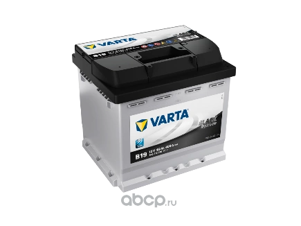 Аккумулятор VARTA Black Dynamic 45 А/ч обратная R+ B19 207x175x190 EN400 А купить 15 842 ₽