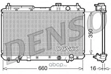 Радиатор основной DENSO купить 10 713 ₽