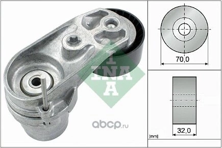 Ролик-натяжитель приводного ремня BMW 1(F20)/3(F30)/5(F10)/7(F01/F02) mot.N55 INA купить 6 169 ₽