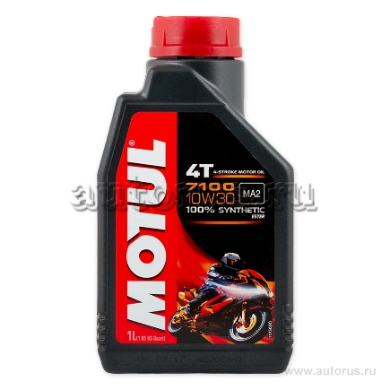 Масло моторное 4T Motul 7100 4T 10W30 1 л купить 1 507 ₽