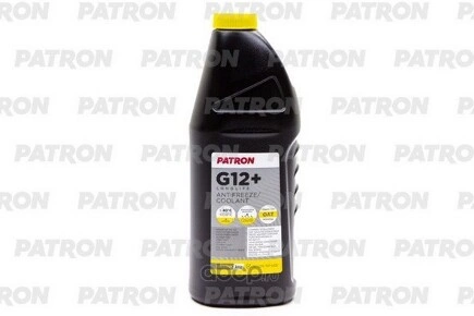 Антифриз PATRON Yellow G12+ готовый -40C желтый 1 кг купить 352 ₽