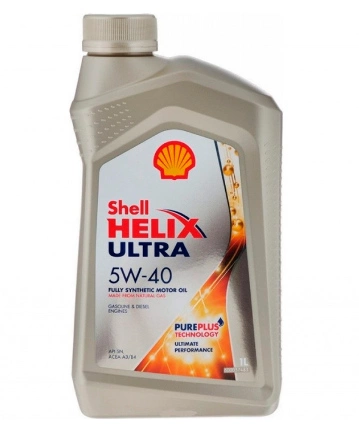 Масло моторное SHELL Helix Ultra SP 5W-40 синтетическое 1 л купить 915 ₽