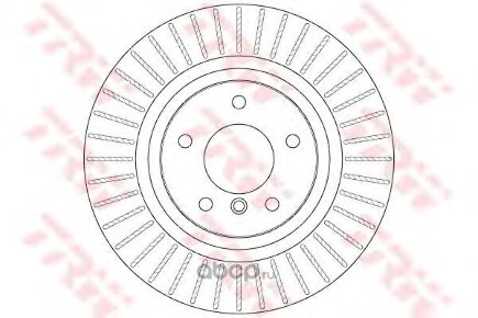 Диск тормозной задний DF 6352S TRW купить 7 345 ₽