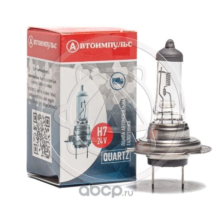 Автолампа Н7 24-70 QUARTZ (IMPULS) купить 110 ₽