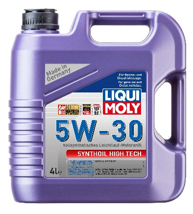 Масло моторное LIQUI MOLY Synthoil High Tech C3 5W-30 синтетическое 4 л купить 7 036 ₽