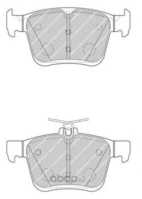 КОЛОДКИ ЗАД AUDI A3VW GOLF VII 12- купить 2 970 ₽