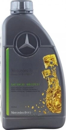 Масло моторное MERCEDES-BENZ MB 229.51 5W-30 1 л купить 1 579 ₽