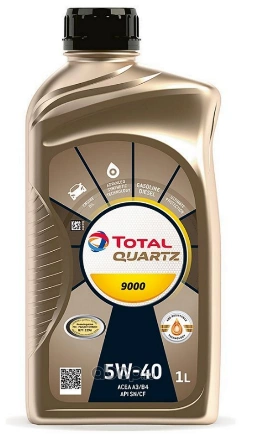 Масло моторное TOTALENERGIES Quartz 9000 5W-40 синтетическое 1 л купить 1 184 ₽