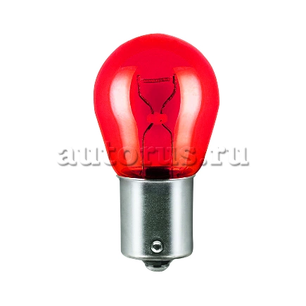 Лампа 12V PR21W 21W BA15s WOLFRAM BULB RED 1 шт. картон купить 87 ₽