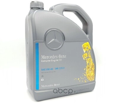 MB000989210713FAER_масло моторное PKW Motorenol 5W40 (5L), синт. EU MB 229.5 MERCEDES-BENZ купить 8 263 ₽